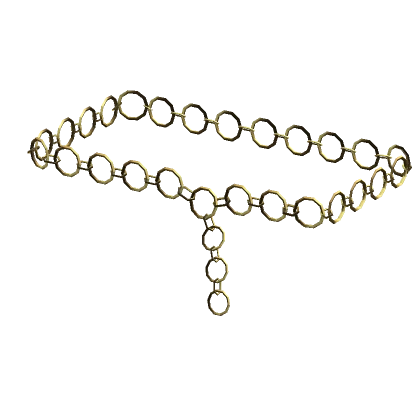 Y2K Gold O Chain Belt 1.0