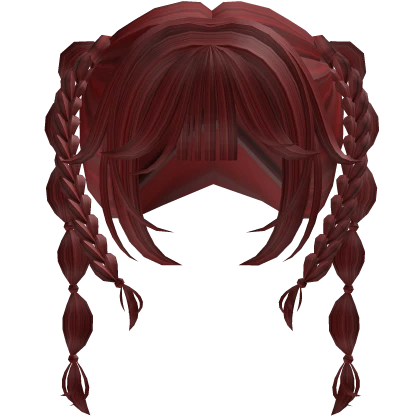 Red Jasmine Braided Hair