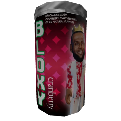 Bloxy Cola Cranberry Shoulder Can