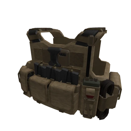 Tan Heavy Tactical Pouch Vest