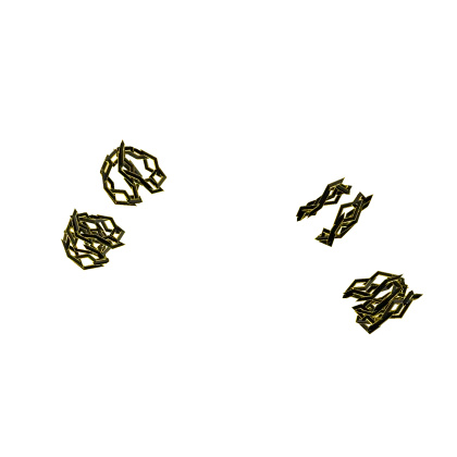 Dark Yellow Chain Wraps