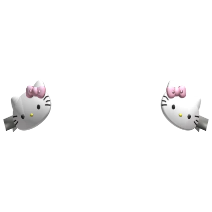 ✭ KAWAII KITTY HAIR CLIPS IN LIGHT PINK