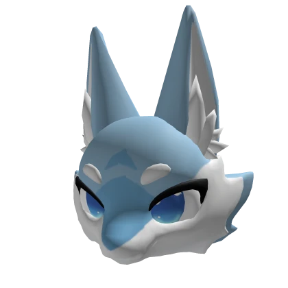 ⏳ Fox Blue Kemono Head 