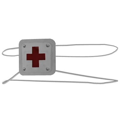 ✙ : cute nurse eyepatch white