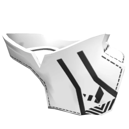 White Gamer Collar Suit