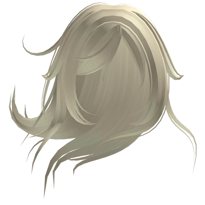 ➶ Light Blonde Messy windy fatal frame hair