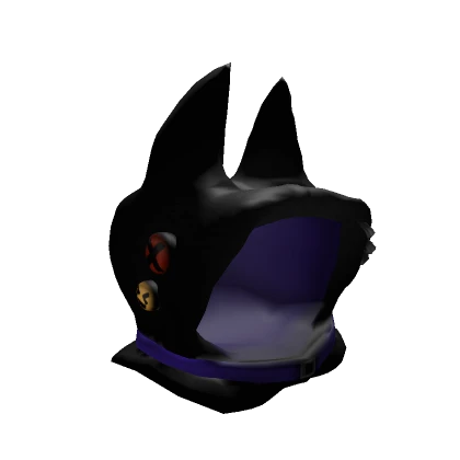 Black Bat Hood - Smaller Ver