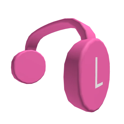 Valentines Pink Clockwork Headphones