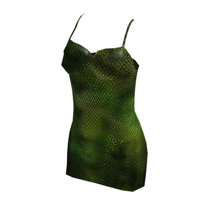 Exclusive Snake Dress