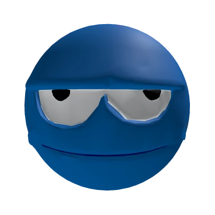 derr blue face