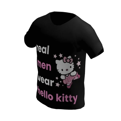 Real men wear Hello Kitty