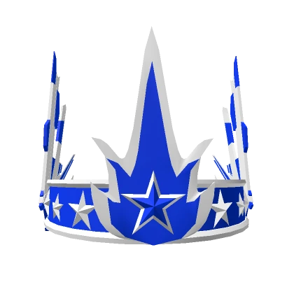 Blue Mecha Crown