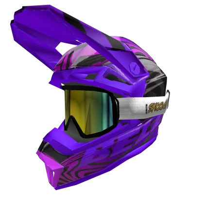 Bell Moto-10 Cortex Purple Motorcross Helmet