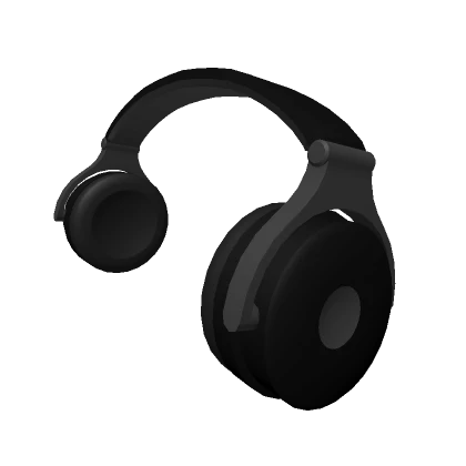 Dotted Black Headphones