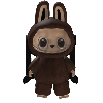 ♡ (3.0) Brown Labubu Monster Backpack 