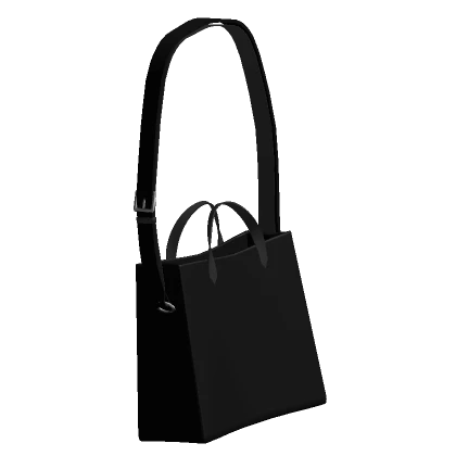 Black Aesthetic Shoulder Bag