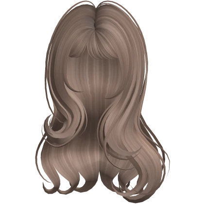 girly shoujo long hairstyle in igari (milk tea)
