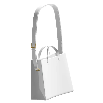 White Aesthetic Shoulder Bag