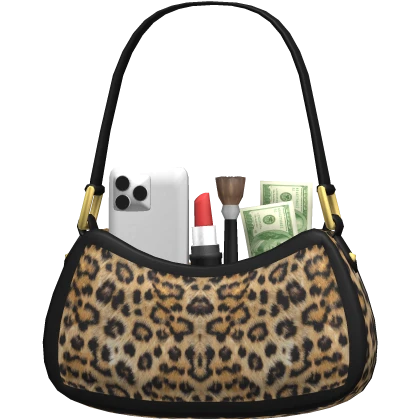 Y2K Trendy Leopard Girl Bag