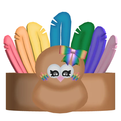 ♡ ꒰ Cute Thanksgiving D.I.Y Turkey Hat