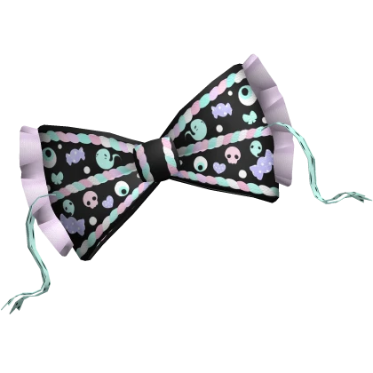 bittersweet pastel goth big lolita side bow