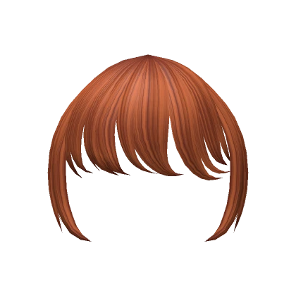 Cute Curled Bangs (Ginger)