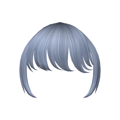 Cute Curled Bangs (Silver)