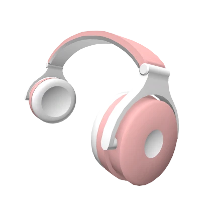 Dotted Pink Headphones