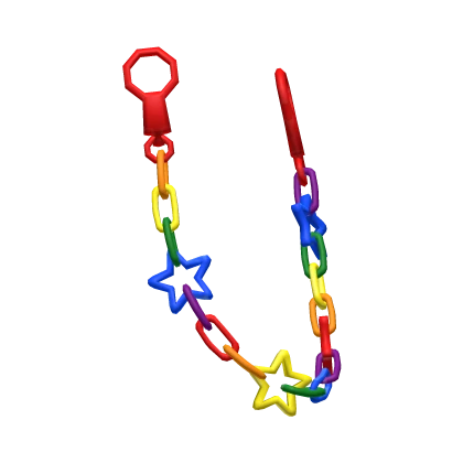 rainbow 1.0 left scene kidcore wallet chain