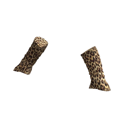 Leopard Soft Arm Warmers