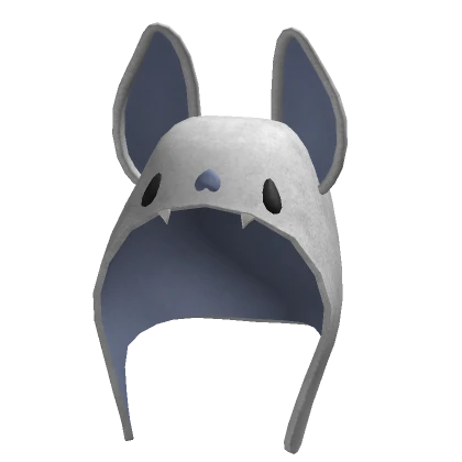 Cute White Bat Hood