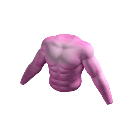 Realistic Slim Muscle Suit in Pink