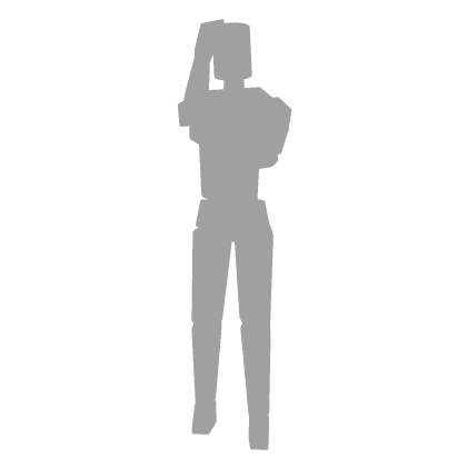 Cute Finger gun shooting