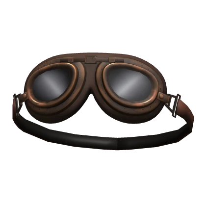 Raised Copper Steampunk Goggles