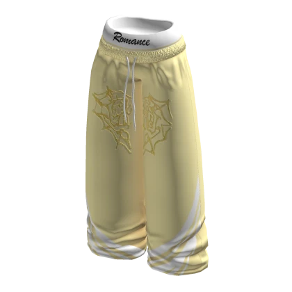 Spider Set y2k grunge sweatpants Yellow