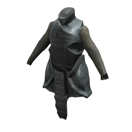 Medieval Battle Armour - Silver
