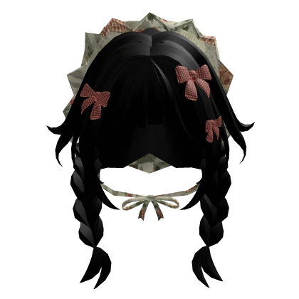 mori kei igari black shoujo red floral bandana
