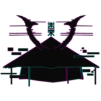 Samurai Straw Hat - Glitched