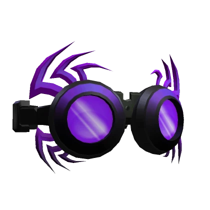 Purple Razor Punk Goggles