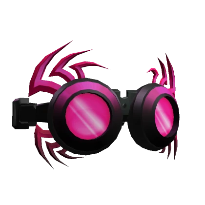 Pink Razor Punk Goggles