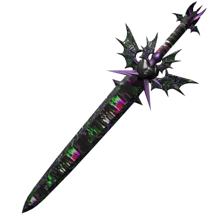 The Black Heart Glitched Sword