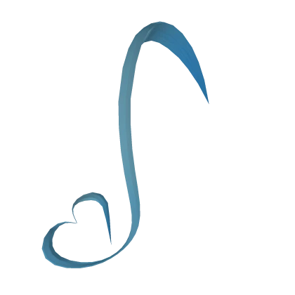 Falling Heart Cowlick [Pastel Blue]