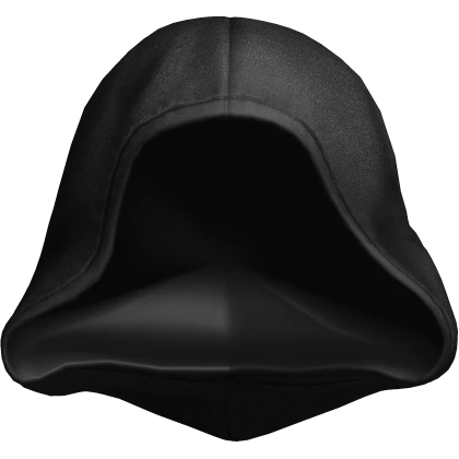 black hoodie cotton hood