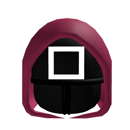 Square Guard Mask Squid Game
