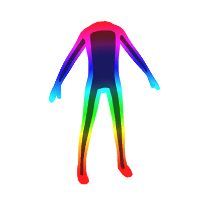 Rainbow Outline Avatar Aura