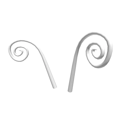 White Butterfly Antennae