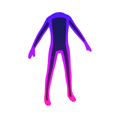 Gradient Outline Avatar Aura Purple