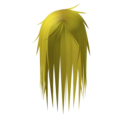 ☆ scene emo spiked hair yellow