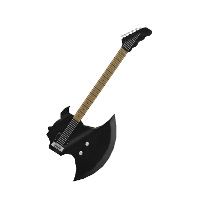 Back Axe Guitar