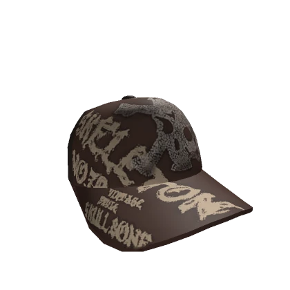 Y2K Skull Rhinestone Baseball Cap